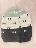 Woolen Cap With horizondal Color Bands