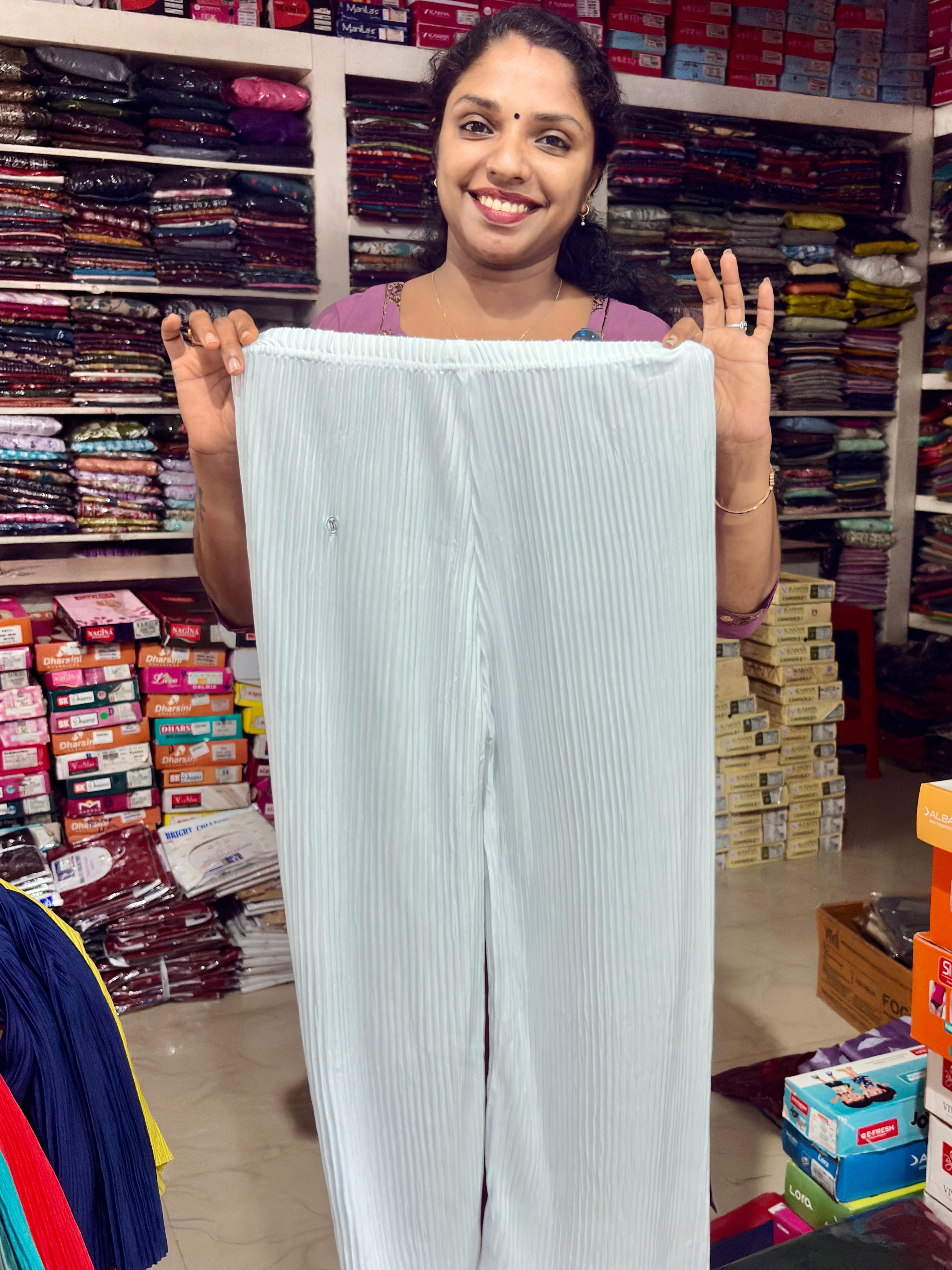 crushed strutuble palazo KDP583