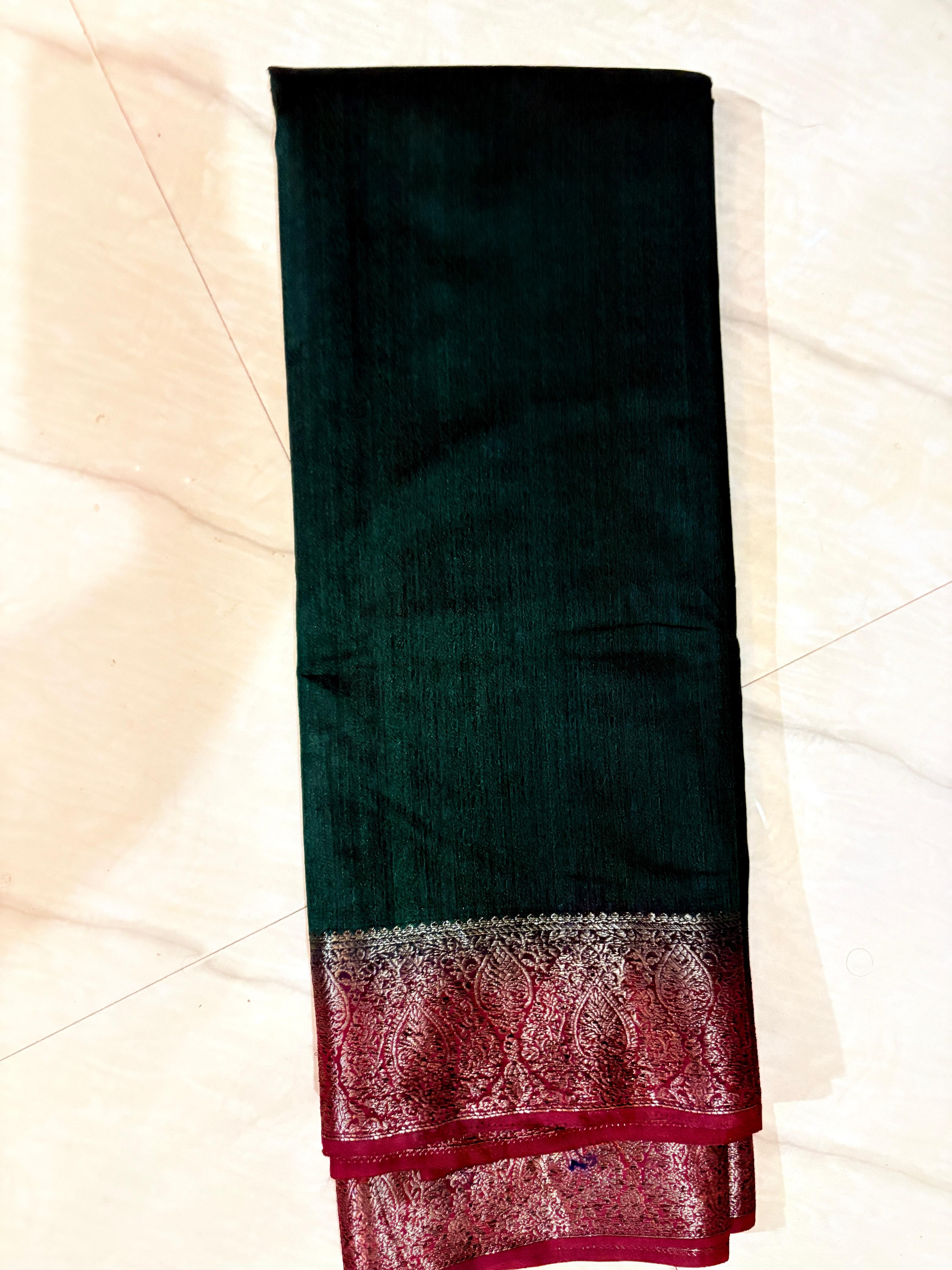 Jute Silk Saree SPS921