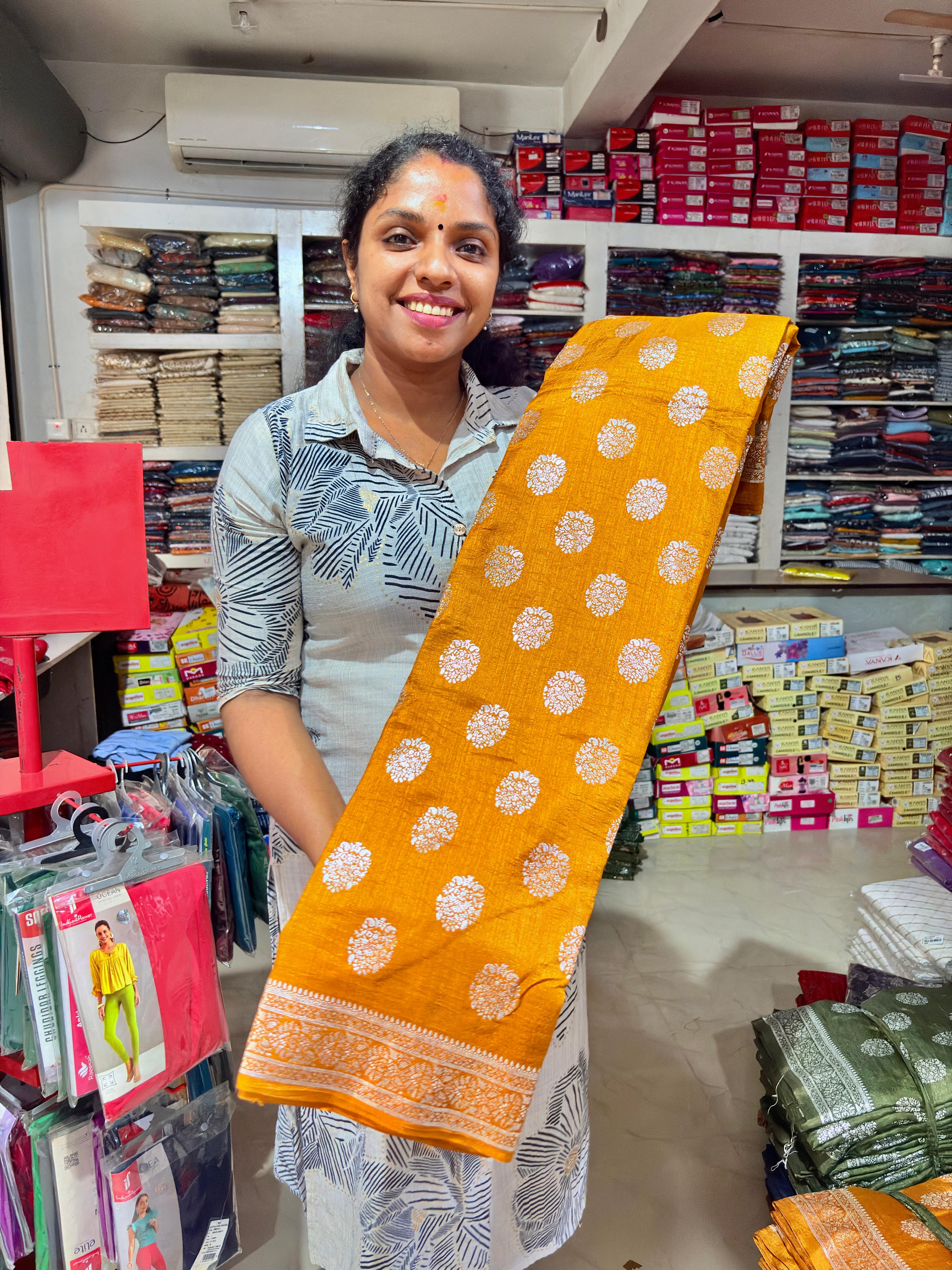 Kashmiri Silk Saree SPT537