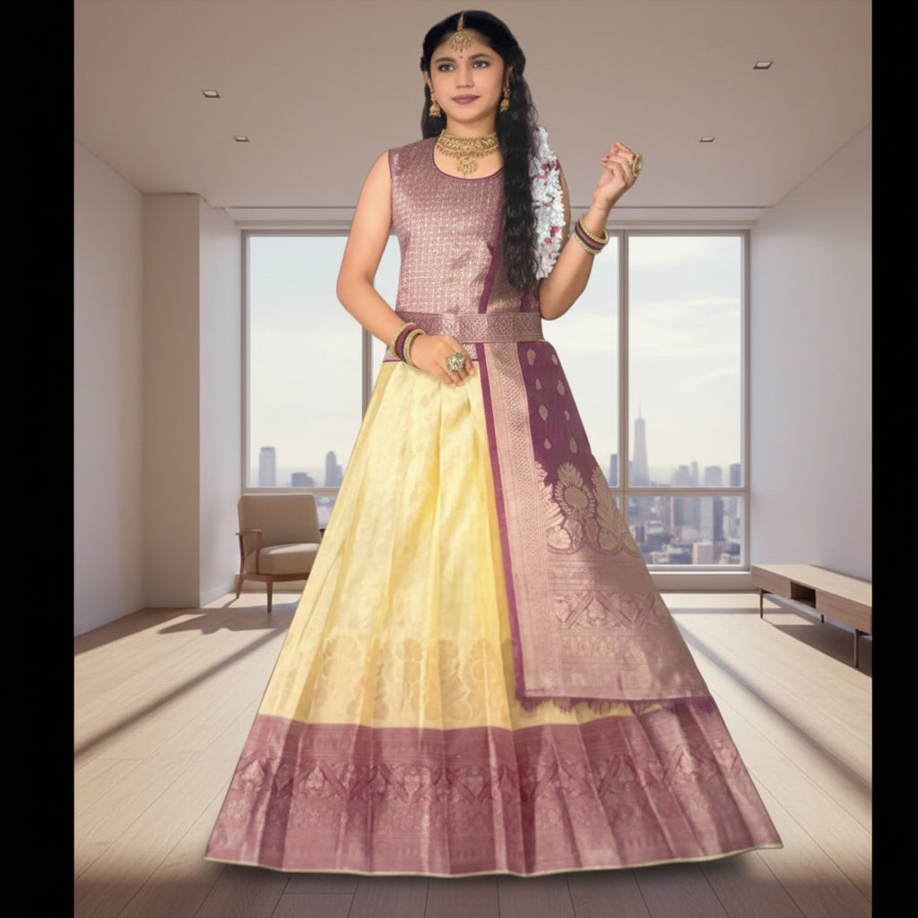 Banarasi Davani set MND306