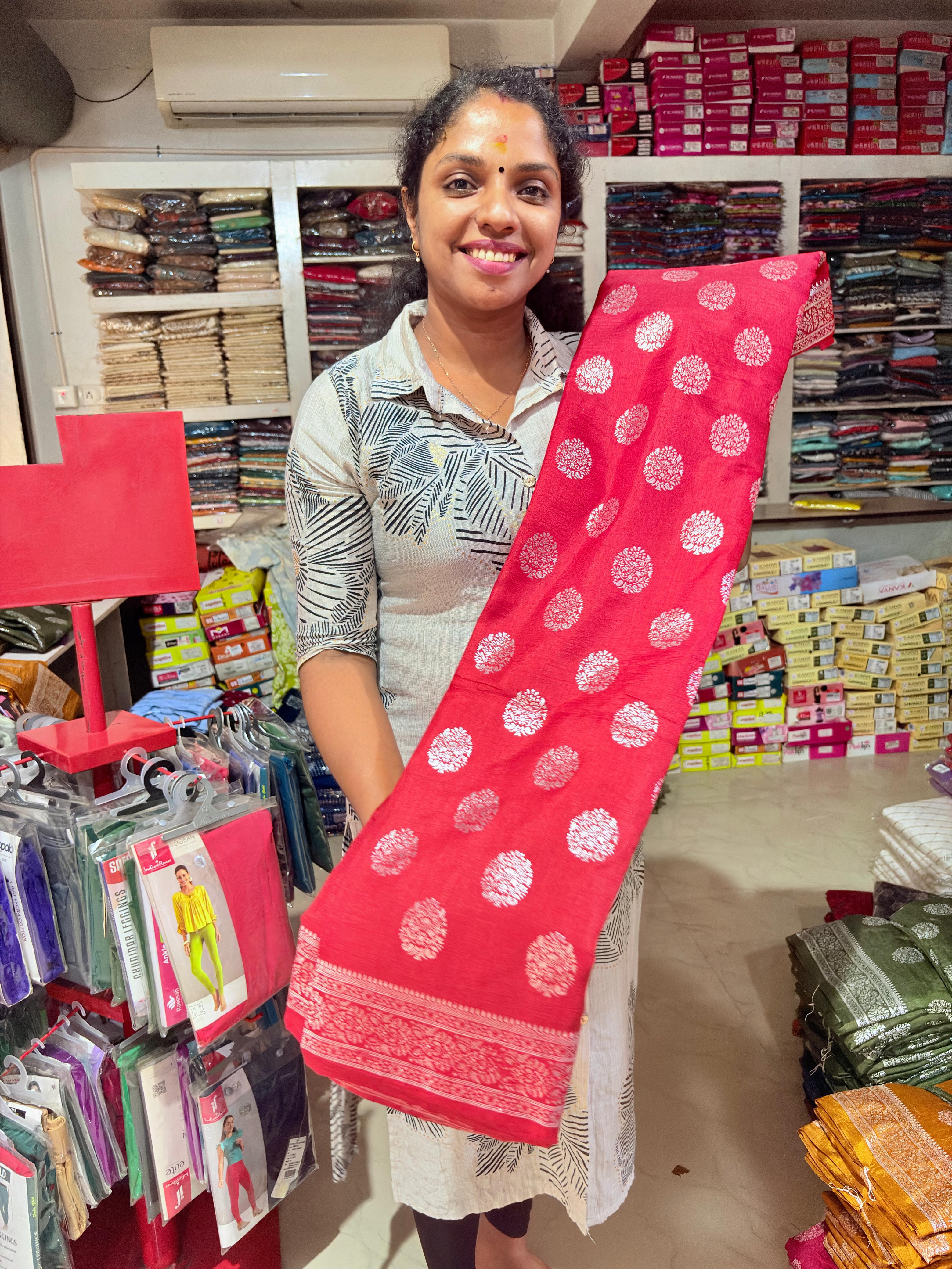 Kashmiri Silk Saree SPT537