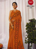 Green Silk Saree